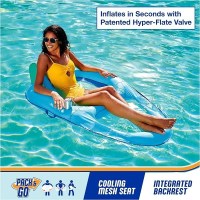 MarineWarehouse/Woman-enjoying-SwimWays-Premium-Spring-Float-Recliner-Aqua-Sky-Blue__78715.1739460221